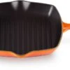 Le Creuset Grillpan Signature - Oranjerood - 26 X 26 Cm - Geëmailleerde Anti-aanbaklaag -Thuiskeuken LC 20190716 HL PS FS 20183260900422 002