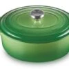 Le Creuset Braadpan Signature - Ovaal - Bamboo - ø 29 Cm / 4.7 Liter -Thuiskeuken LC 20210615 HL PS FS 21178294082430 002 2