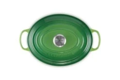 Le Creuset Braadpan Signature - Ovaal - Bamboo - ø 29 Cm / 4.7 Liter -Thuiskeuken LC 20210615 HL PS FS 21178294082430 004 1