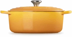 Le Creuset Braadpan Signature - Ovaal - Nectar - ø 29 Cm / 4.7 Liter -Thuiskeuken LC 20220720 HL PS FS 21178296724430 003