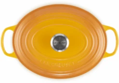 Le Creuset Braadpan Signature - Ovaal - Nectar - ø 29 Cm / 4.7 Liter -Thuiskeuken LC 20220720 HL PS FS 21178296724430 004
