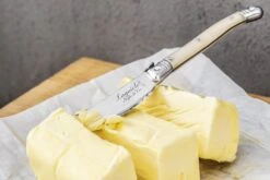 Laguiole Style De Vie Botermessen Parelmoer - 4 Stuks -Thuiskeuken Laguiole botermes parelmoer gr 3