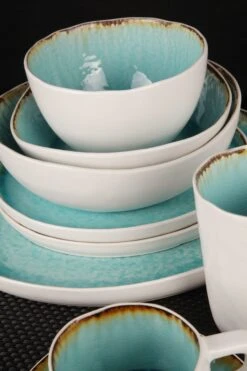 Cosy & Trendy Kom Laguna Azzurro ø 14 Cm / 600 Ml -Thuiskeuken Laguna azzurro min 3