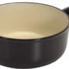 Le Creuset Fonduepan Tradition - Mat Zwart - ø 20 Cm / 1.9 Liter -Thuiskeuken Le Creuset Fonduepan zwart
