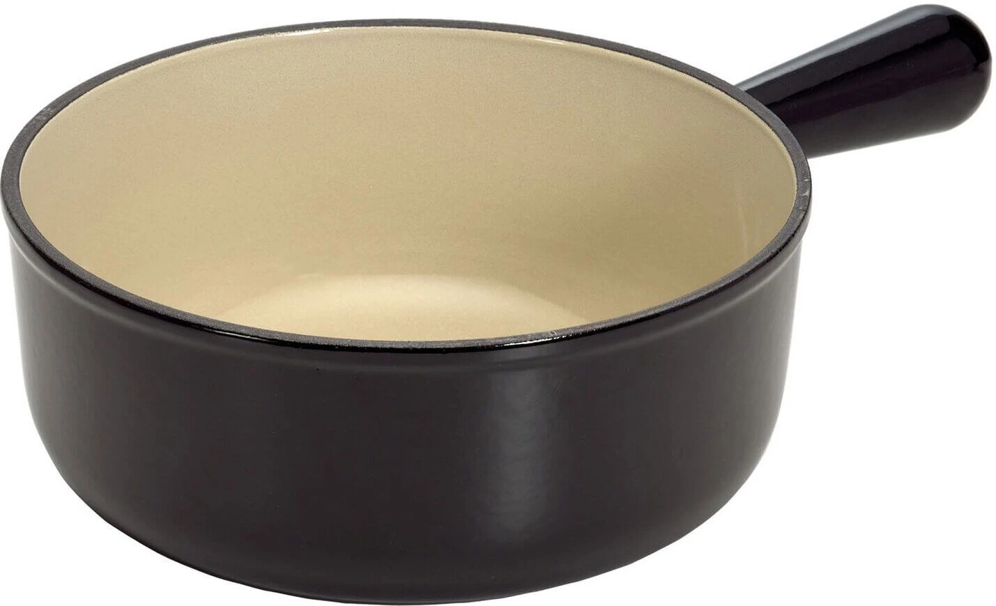 Le Creuset Fonduepan Tradition - Mat Zwart - ø 24 Cm / 3.3 Liter 3 Le Creuset Fonduepan Tradition - Mat Zwart - ø 24 Cm / 3.3 Liter