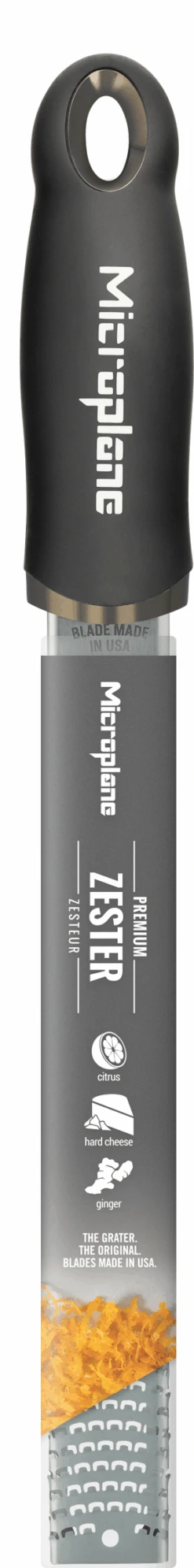 Microplane Rasp Premium Classic - Fijn - Zwart -Thuiskeuken Microplane Premium Classic 46020 Zester Black decall