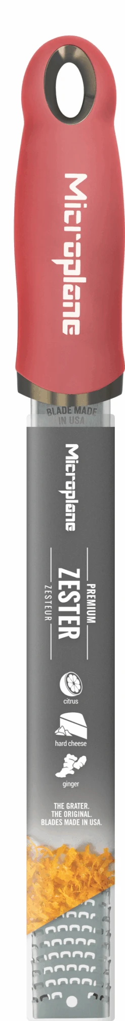 Microplane Rasp Premium Classic - Fijn - Lipstick Pink -Thuiskeuken Microplane Premium Classic 46123 Zester Lipstick Pink decall