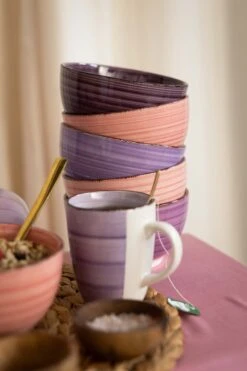 Studio Tavola Mokken Mykonos 350 Ml - 6 Stuks 8 Studio Tavola Mokken Mykonos 350 Ml - 6 Stuks -Thuiskeuken Mykonos Koffie Thee 1 2