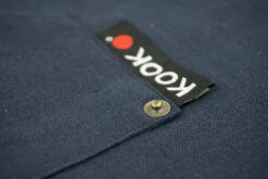 KOOK Keukenschort Recycled Donkerblauw 90 X 70 Cm -Thuiskeuken R21.094