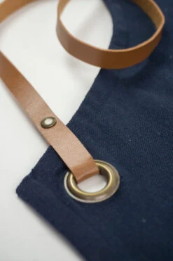 KOOK Keukenschort Recycled Donkerblauw 90 X 70 Cm -Thuiskeuken R21.095