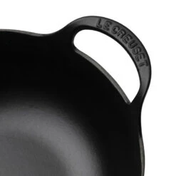 Le Creuset Wokpan / Balti Dish - Mat Zwart - ø 24 Cm / 2.7 Liter - Geëmailleerde Anti-aanbaklaag -Thuiskeuken RS6769 20142247220460 4 scr 1