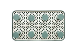 Sareva Afdruiprek Glazen / Flessendroger - Groen - 8 Glazen -Thuiskeuken Sareva Glazenhouders 16