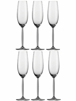 Schott Zwiesel Champagneglazen Diva - 220 Ml - 6 Stuks -Thuiskeuken Schott Zwiesel Champagneglazen diva 0