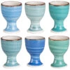 Studio Tavola Eierdopjes Ocean Blue - 6 Stuks -Thuiskeuken Studio Tavola Eierdopje Ocean Blue 6 Stuks
