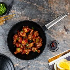 Westinghouse Koekenpan Performance - Blissful Black - ø 24 Cm - Standaard Anti-aanbaklaag -Thuiskeuken WCFP0095024BK 8