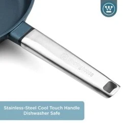 Westinghouse Grillpan Performance - Bravery Blue - 28 X 28 Cm - Standaard Anti-aanbaklaag -Thuiskeuken WCFP0095G28BL 5