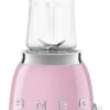 SMEG Smoothie Blender - Compact - Roze - 600 Ml - PBF01PKEU -Thuiskeuken WEB PBF01PKEU