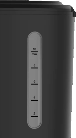 Westinghouse Filter-koffiezetapparaat Basic Wit - 1.25 Liter - WKCM621WH -Thuiskeuken WKCM621 water level gauge 2 1