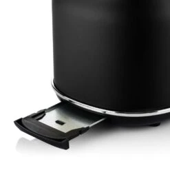 Westinghouse Broodrooster Retro Collections - 2 Sleuven - Liquorice Black - WKTTB857BK -Thuiskeuken WKTTB857BK Retro 2 Slice Toaster 4