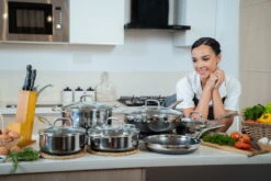 Westinghouse Koekenpan Black Signature - ø 26 Cm - Standaard Anti-aanbaklaag -Thuiskeuken Westinghouse Black Signature Sfeer 3