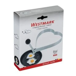 Westmark Ei Bakring Hart - 2 Stuks -Thuiskeuken Westmark Bakvorm Hart 3