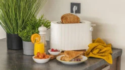 Alessi Broodrooster Plissé - 6 Standen - Wit - Michele De Lucchi - MDL08 W -Thuiskeuken broodrooster 3