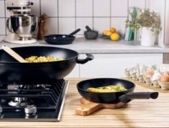 BK Koekenpan Easy Induction Aluminium - ø 20 Cm - Keramische Anti-aanbaklaag -Thuiskeuken c29876f01a281cbdafd70bcf679134eb96db01b0 BK Easy Induction Frypan 20 005