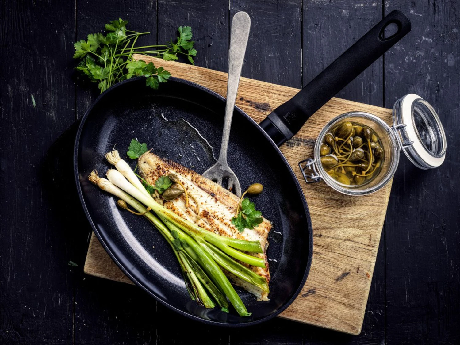 BK Vispan Easy Induction - ø 32 Cm - Keramische Anti-aanbaklaag 5 BK Vispan Easy Induction - ø 32 Cm - Keramische Anti-aanbaklaag - Afbeelding 3