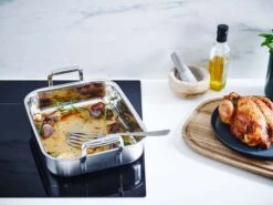 BK Ovenschaal / Braadslede Superior Tri-Ply - 30 X 24 Cm / 4.7 Liter -Thuiskeuken f42aa52502ed338c22ab45a176b0148d29a1f1d1 BK Superior Braadslede Ind