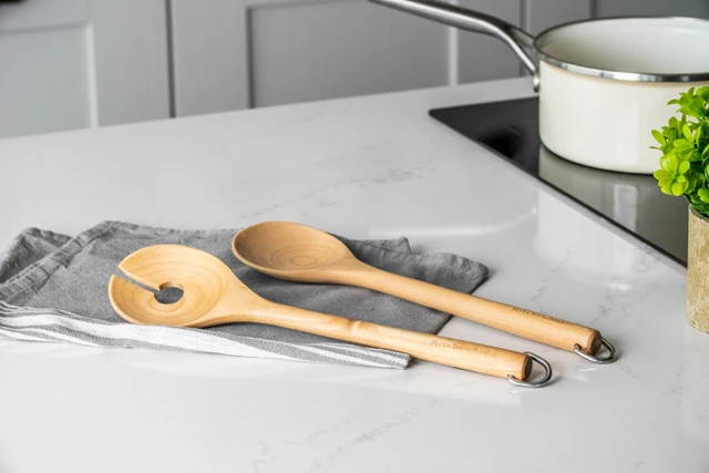 KitchenAid Slabestek Core Berkenhout 2-delig 33 Cm 5 KitchenAid Slabestek Core Berkenhout 2-delig 33 Cm - Afbeelding 3