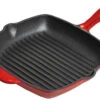 Blackwell Grillpan - Gietijzer - Rood - 27 X 27 Cm - Zonder Anti-aanbaklaag -Thuiskeuken item 2 9