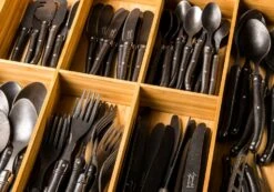 Laguiole Style De Vie Kaasmes Black Stonewash -Thuiskeuken kaasmes laguiole black stonewash enkel sf gr 3