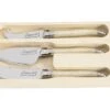 Laguiole Style De Vie Kaasmessen Parelmoer 3-Delig -Thuiskeuken kaasmessen parelmoer