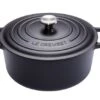 Le Creuset Braadpan Signature - Mat Zwart - ø 24 Cm / 4.2 Liter -Thuiskeuken le creuset braadpan zwart 22cm 2