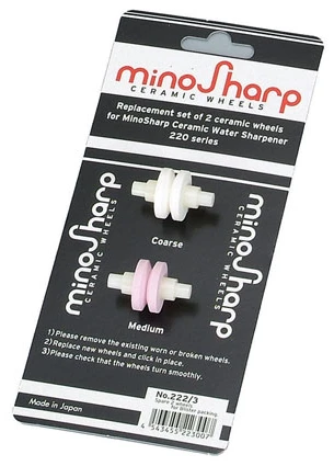 Minosharp Reserve Wieltjes Voor Minosharp Waterslijper 0220 - 2 Stuks 5 Minosharp Reserve Wieltjes Voor Minosharp Waterslijper 0220 - 2 Stuks - Afbeelding 4