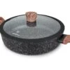 Westinghouse Hapjespan Marble Wood - ø 28 Cm / 4.5 Liter - Standaard Anti-aanbaklaag -Thuiskeuken new handle low casserole5B225D