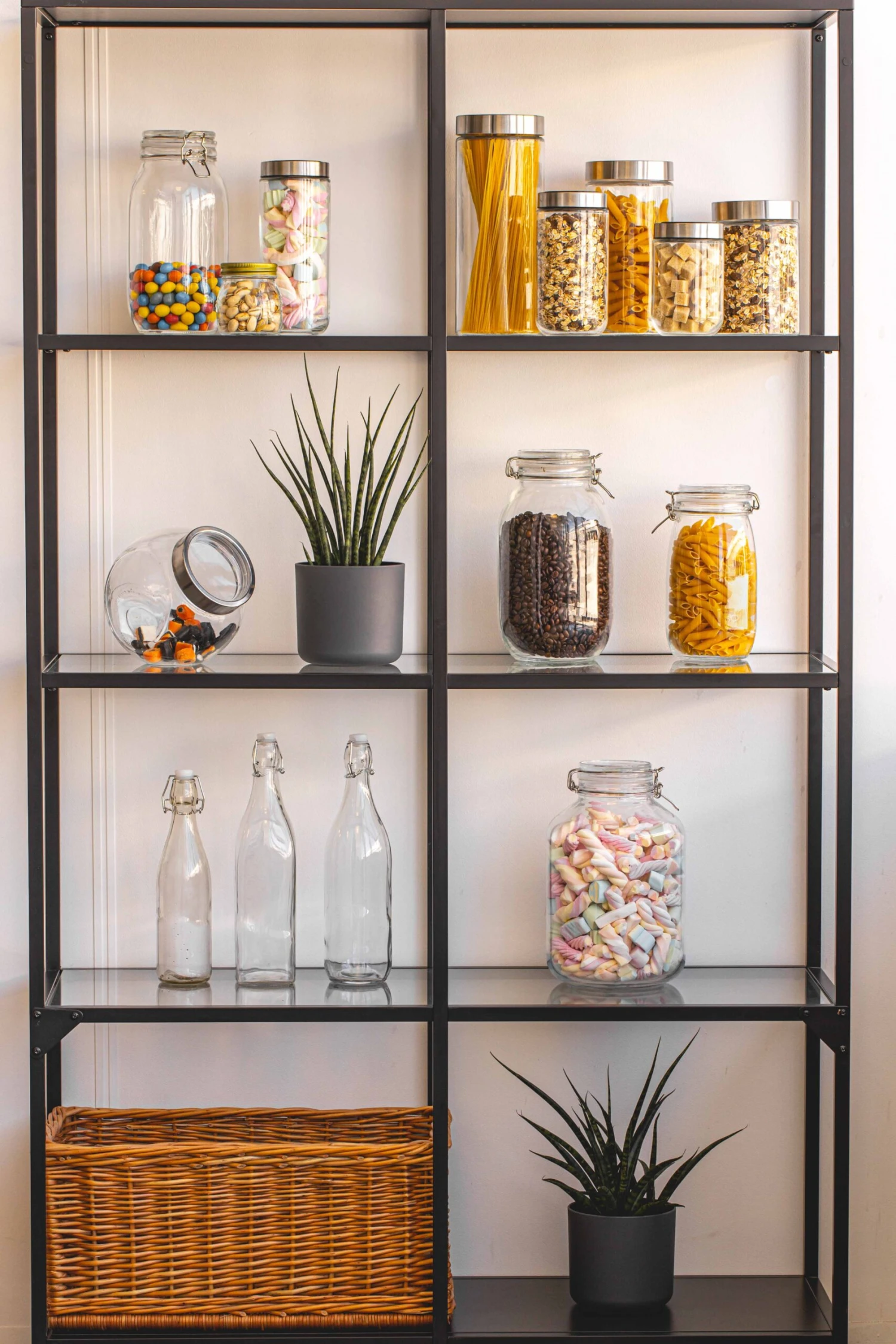 Sareva Voorraadpot - Glas / RVS Deksel - ø 8 Cm / 800 Ml 5 Sareva Voorraadpot - Glas / RVS Deksel - ø 8 Cm / 800 Ml - Afbeelding 3