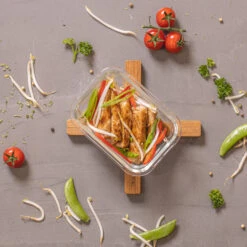 Sareva Glazen Vershoudbakje Cook & Fresh - Hittebestendig Glas - 17 X 11 X 5 Cm / 300 Ml -Thuiskeuken product 11 2 1