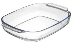 Sareva Ovenschalen - Hittebestendig Glas - 2 / 2.7 / 3.8 Liter - 3 Delige Set -Thuiskeuken sareva ovenschaal