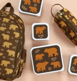 A Little Lovely Company Lunchset - Beren 13 A Little Lovely Company Lunchset - Beren -Thuiskeuken sbsebe43 lr 8 lunch snack box set bears