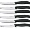 Victorinox Tomaten- / Worstmes Swiss Classic - Zwart - 6 Stuks -Thuiskeuken tafelmes victoronix