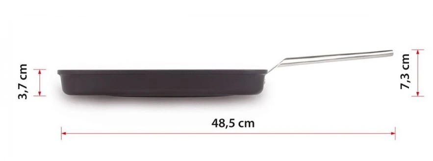 Valira Grillpan Aire Basics - Zwart - 28 X 28 Cm 4 Valira Grillpan Aire Basics - Zwart - 28 X 28 Cm - Afbeelding 2